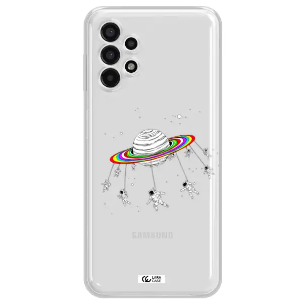 Pluto Rainbow Samsung A13 4g Clear TPU Case