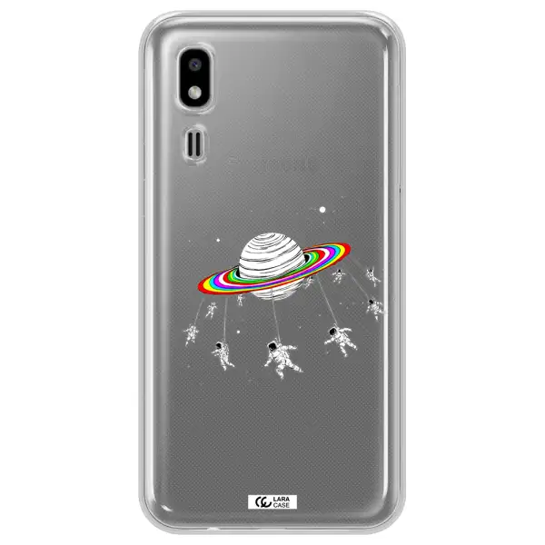 Pluto Rainbow Samsung A2 Core Clear TPU Case