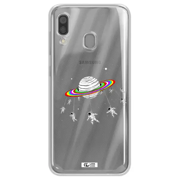 Pluto Rainbow Samsung A30 Clear TPU Case