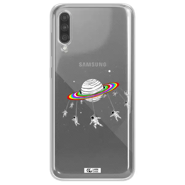 Pluto Rainbow Samsung A30S Clear TPU Case