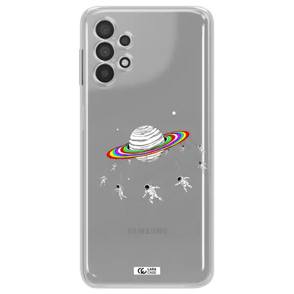 Pluto Rainbow Samsung A32 4G Clear Tpu Case