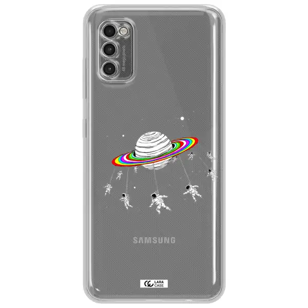 Pluto Rainbow Samsung A41 Clear Tpu Case