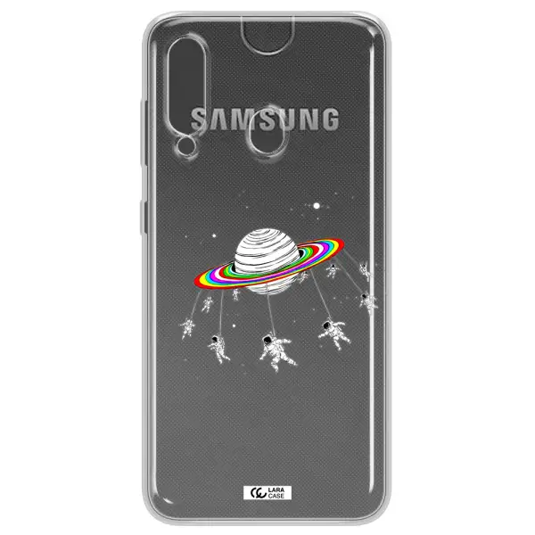 Pluto Rainbow Samsung A60 Clear TPU Case
