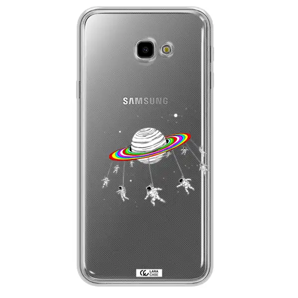 Pluto Rainbow Samsung J4 Plus Clear TPU Case