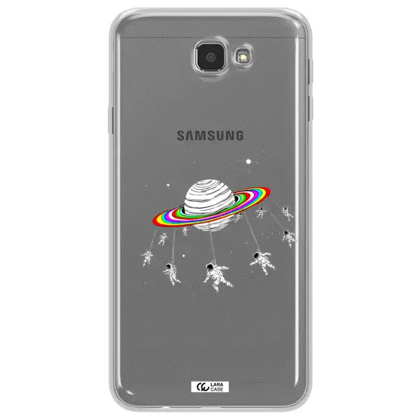 Pluto Rainbow Samsung J7 Prim Clear TPU Case