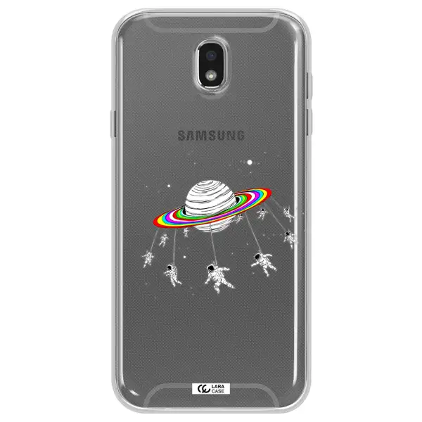 Pluto Rainbow Samsung J7 Pro Clear TPU Case