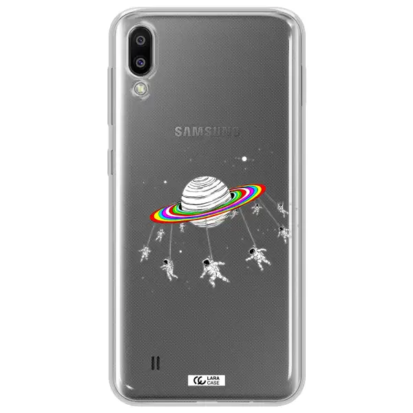 Pluto Rainbow Samsung M10 Clear TPU Case