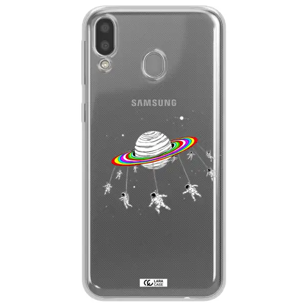 Pluto Rainbow Samsung M20 Clear TPU Case