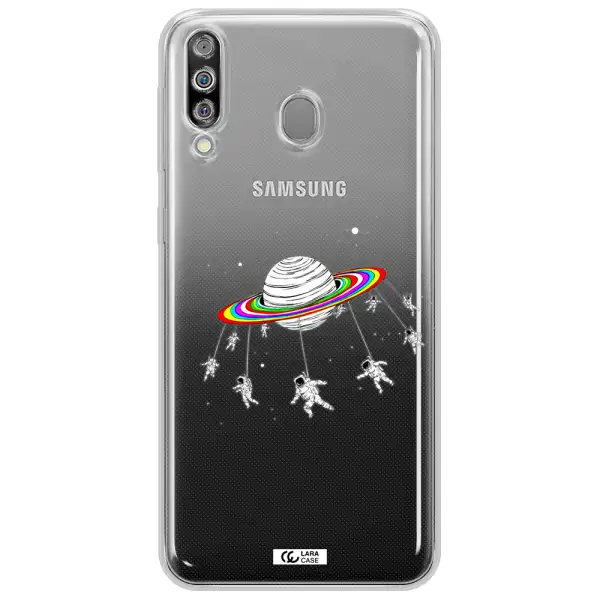 Pluto Rainbow Samsung M30 Clear TPU Case