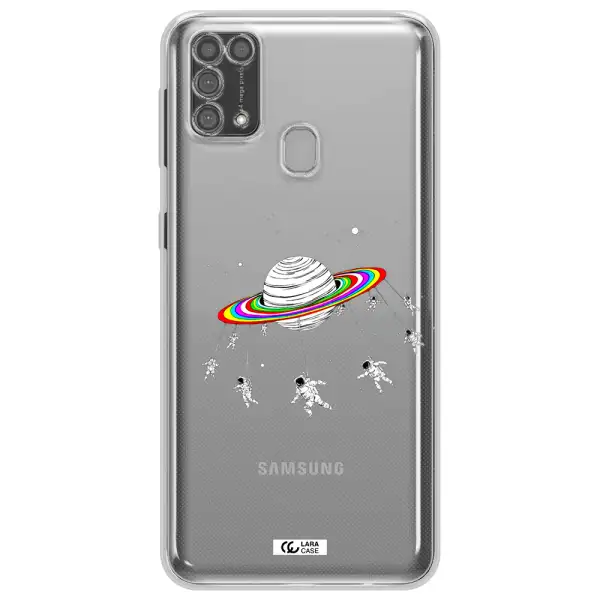 Pluto Rainbow Samsung M31 Clear TPU Case
