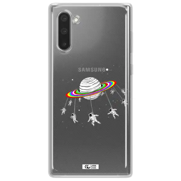 Pluto Rainbow Samsung Note 10 Clear TPU Case