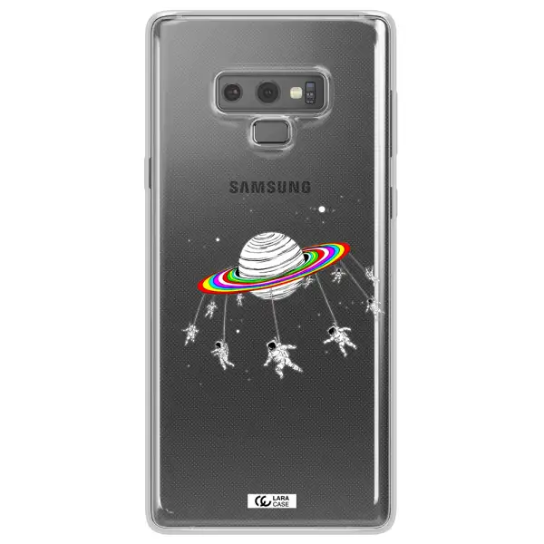 Pluto Rainbow Samsung Note 9 Clear TPU Case