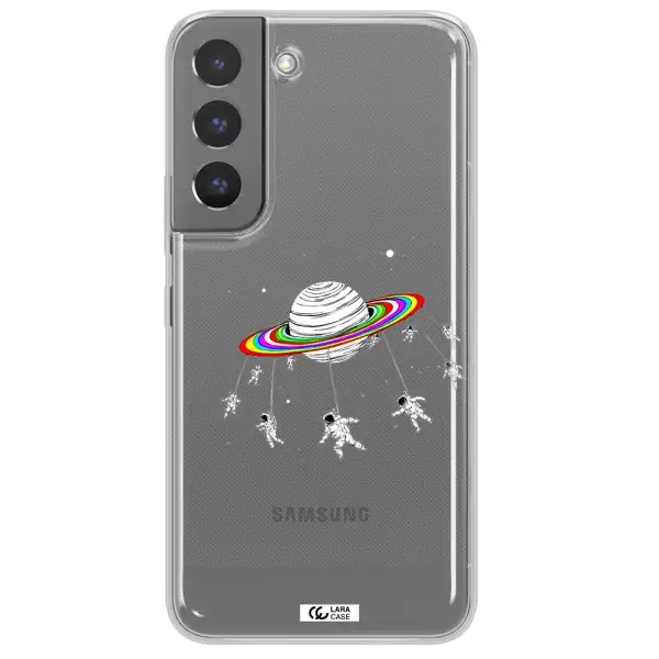 Pluto Rainbow Samsung S 22 Clear TPU Case