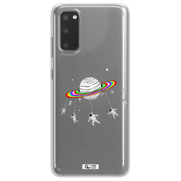 Pluto Rainbow Samsung S20 Clear TPU Case