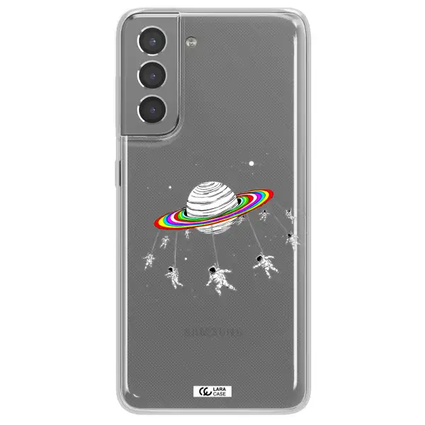 Pluto Rainbow Samsung S21 Clear TPU Case