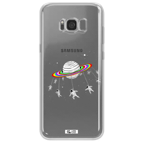 Pluto Rainbow Samsung S8 Clear TPU Case