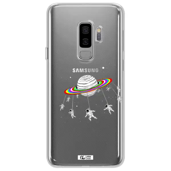 Pluto Rainbow Samsung S9 Plus Clear TPU Case