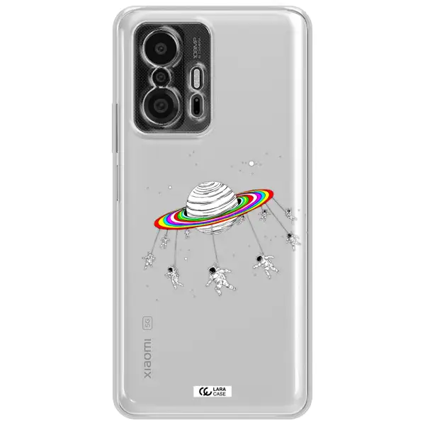 Pluto Rainbow Xiaomi 11T Pro Clear Tpu Case