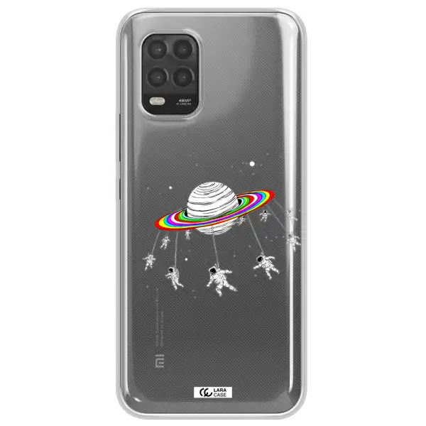 Pluto Rainbow Xiaomi Mi 10 Lite Clear TPU Case