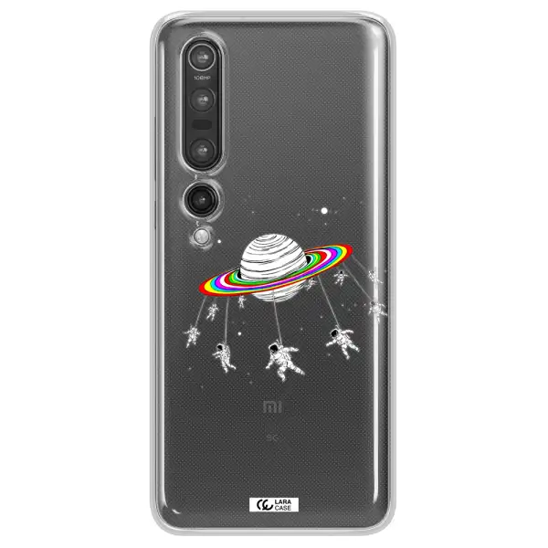 Pluto Rainbow Xiaomi Mi 10 Pro Clear TPU Case