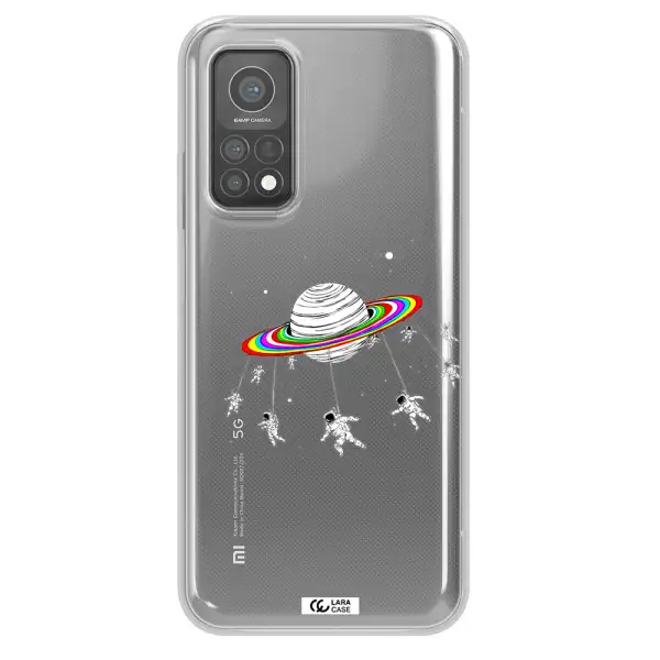 Pluto Rainbow Xiaomi Mi 10 T Pro Clear TPU Case