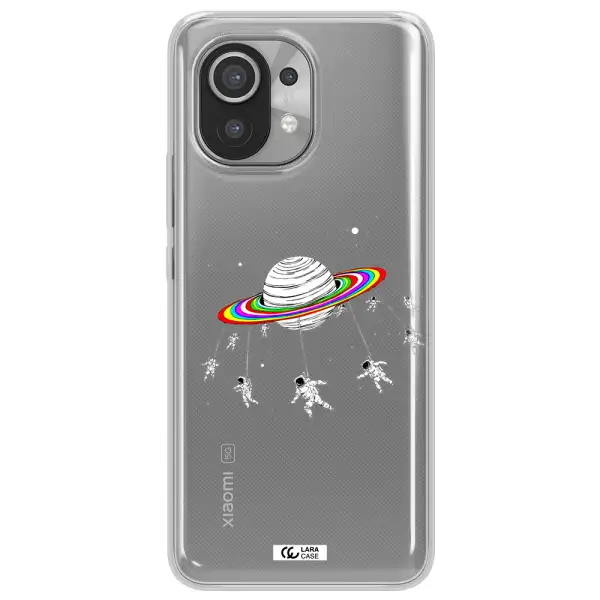 Pluto Rainbow Xiaomi Mi 11 Clear TPU Case