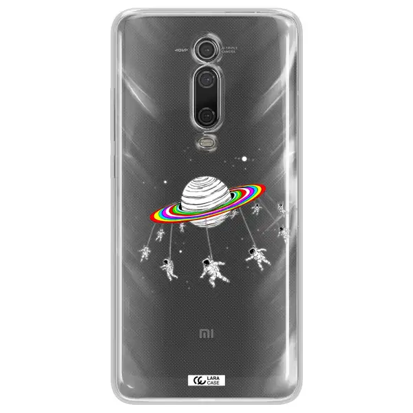 Pluto Rainbow Xiaomi Mi 9T Clear TPU Case