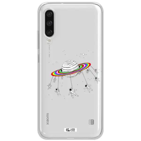 Pluto Rainbow Xiaomi Mi A3 Clear Tpu Case
