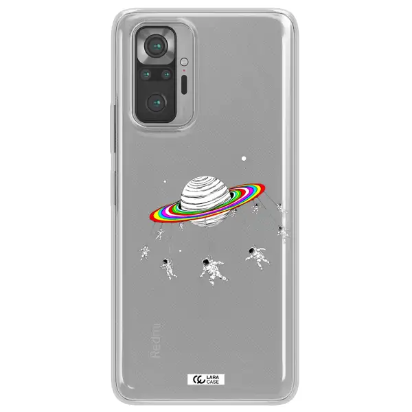 Pluto Rainbow Xiaomi Note 10 Pro Clear TPU Case