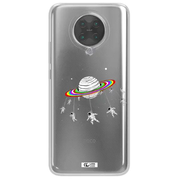Pluto Rainbow Xiaomi Poco F2 Pro Clear TPU Case