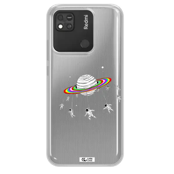 Pluto Rainbow Xiaomi Redmi 10A Clear TPU Case