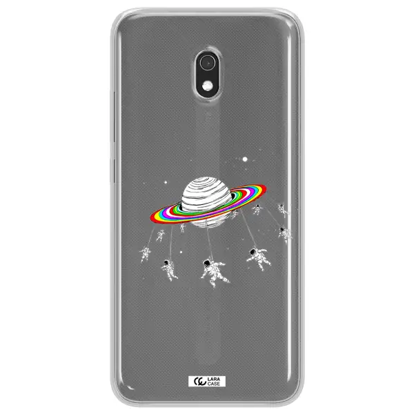Pluto Rainbow Xiaomi Redmi 8A Clear TPU Case