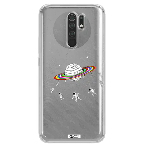 Pluto Rainbow Xiaomi Redmi 9 Clear TPU Case