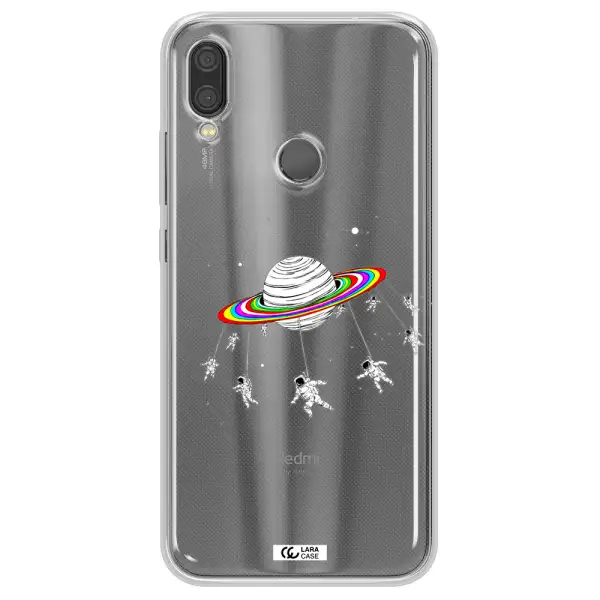 Pluto Rainbow Xiaomi Redmi Note 7 Clear TPU Case