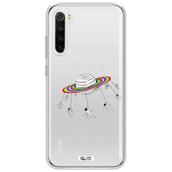 Pluto Rainbow Xiaomi Redmi Note 8T Clear Tpu Case