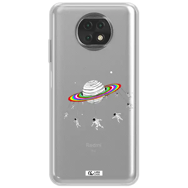 Pluto Rainbow Xiaomi Redmi Note 9T Clear Tpu Case