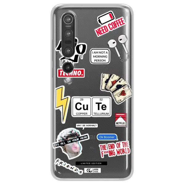 Cute Xiaomi Mi 10 Pro Clear TPU Case