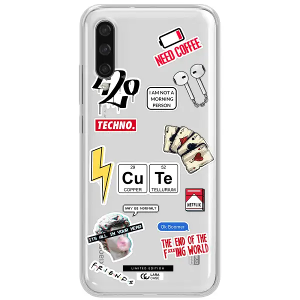 Cute Xiaomi Mi A3 Clear Tpu Case