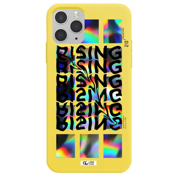 Rising Apple iPhone 11 pro Silicone canary yellow Case