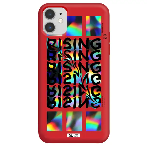 Rising Apple iPhone 11 Silicone Imperial Red Case