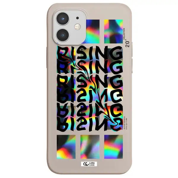 Rising Apple iPhone 12 mini Silicone Stone Case