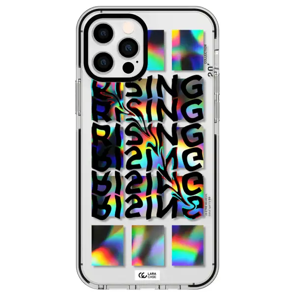 Rising Apple iPhone 12 pro impact black border Case