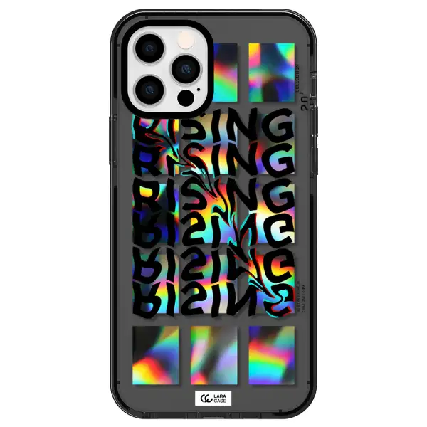 Rising Apple iPhone 12 pro impact Smoke Black Case