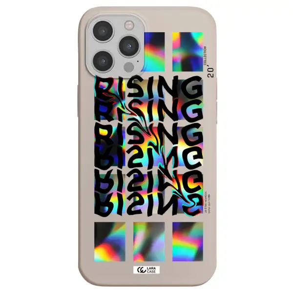 Rising Apple iPhone 12 pro max Silicone Stone Case