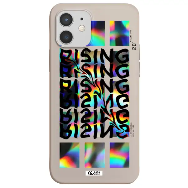 Rising Apple iPhone 12 Silicone Stone Case