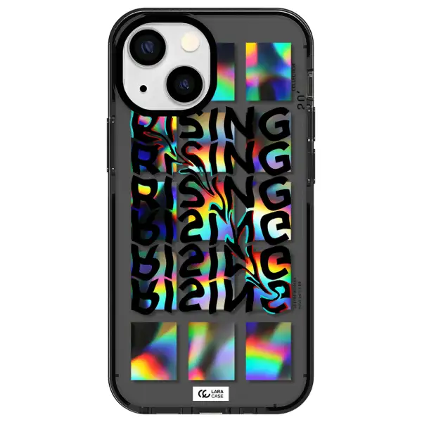 Rising Apple iPhone 13 mini impact Smoke Black Case