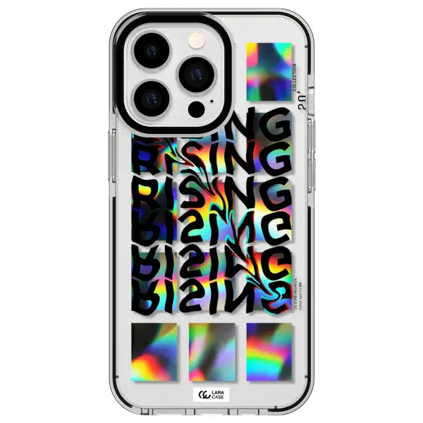 Rising Apple iPhone 13 Pro impact black border Case