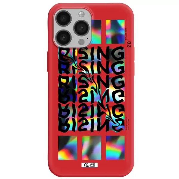 Rising Apple iPhone 13 Pro Silicone Imperial Red Case