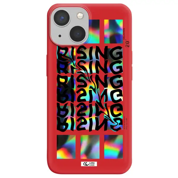 Rising Apple iPhone 13 Silicone Imperial Red Case