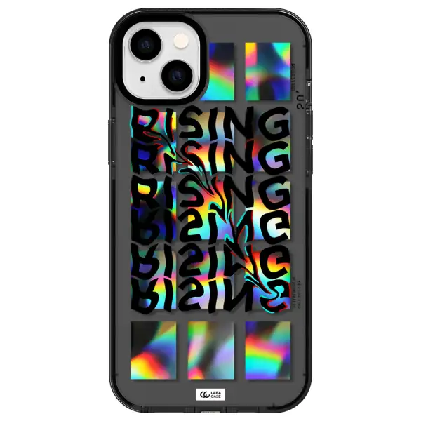Rising Apple iPhone 14 plus impact Smoke Black Case